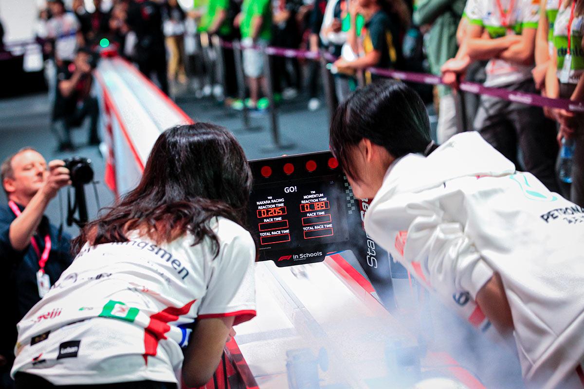Reaction racing at the 2019 World Finals