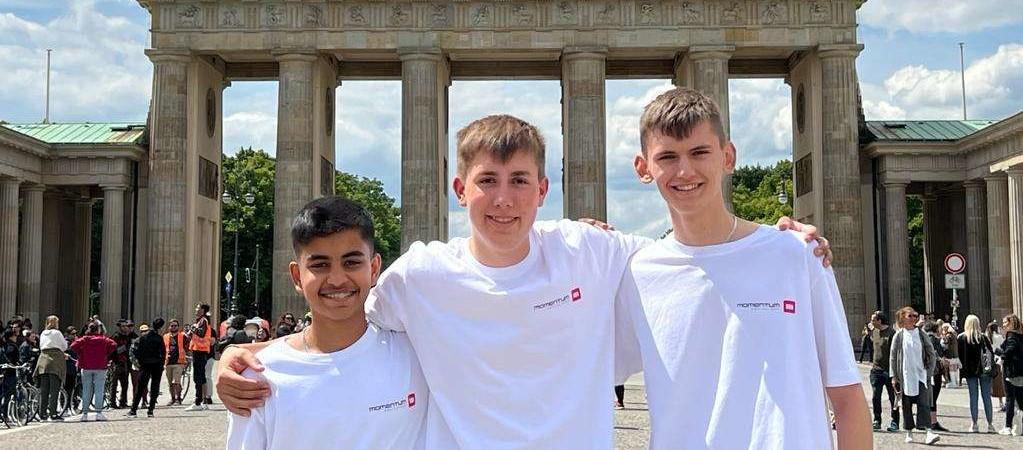Photo of team members