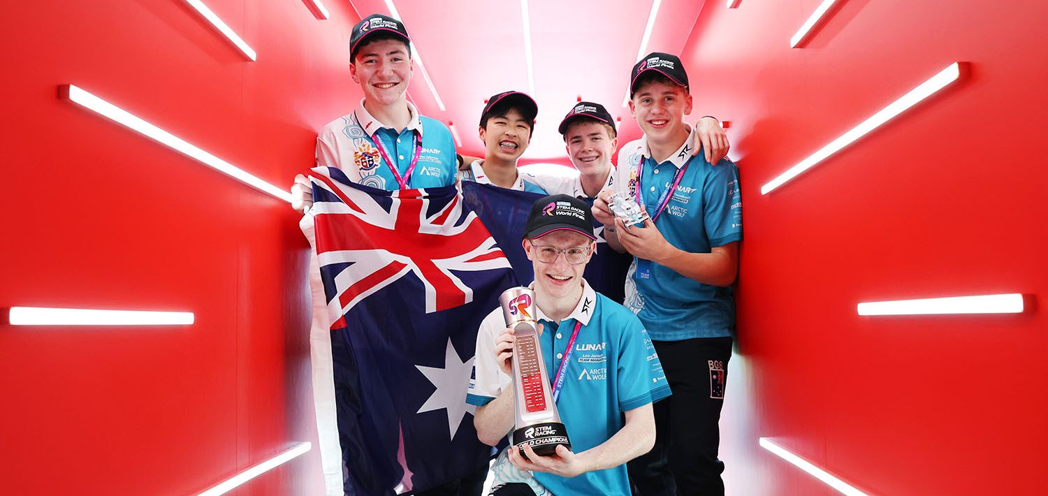 Lunar from Australia have won the 2025 STEM Racing World Finals