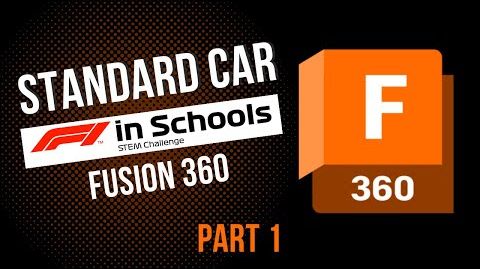 An STEM Racing / F1 in Schools car design tutorial for beginners in Autodesk Fusion 360